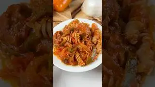 Wurst-Gem&uuml;se-Pasta aus dem Slow Cooker 🤤🙌