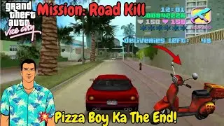 GTA Vice City Mission #7 | Road Kill | Tommy vs Pizza Boy 🚨$$$