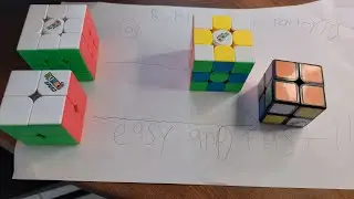 How to make patterns on rubik's cube's easy tutorial 
