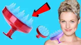 AMAZING SILICONE SHAMPOO BRUSH | 60% OFF NOW