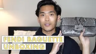 MEN'S FENDI PYTHON BAGUETTE REVIEW | Peter Sim