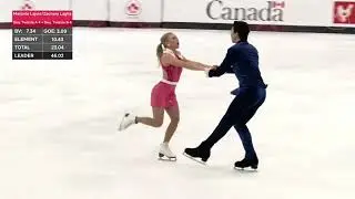 2025 Canadian National Figure Skating Championships. Senior RD. Marjorie Lajoie/ Zachary Lagha