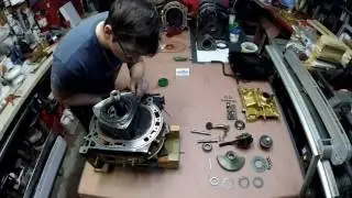 13B-REW build rx7 rotary Premix Motorworks ( TimeLapse )