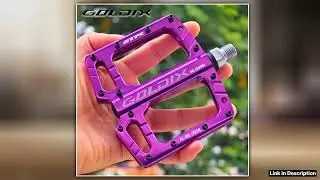GOLDIX Free Shipping New 3Bearing Mountain Road Bike Sealed Bearing Pedals High Strength NonSlip Pe