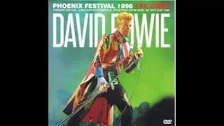 David Bowie - Phoenix Festival -  Long Marston Airfield (UK) - PRIVATE FILM - 18 July 1996