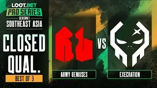 Army Geniuses vs Execration Game 2 - Pro Series 7 SEA CQ: Group B w/ MLP & johnxfire