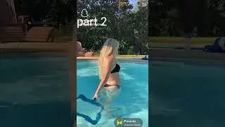 #pool #cleaning #viral #trending #shorts #bignishoot #bignigirl #swimguide #asmr #naked #toplessswim