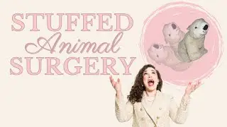 Fix a stuffed animal&nbsp;with a&nbsp;tear in the seam!