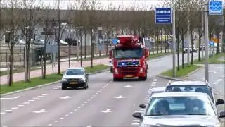 PRIO 1 HW651 Kruisdijk Poortugaal Gebouwbrand