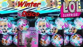LOL Winter Disco! Посылка с AMAZON и распаковка шариков!