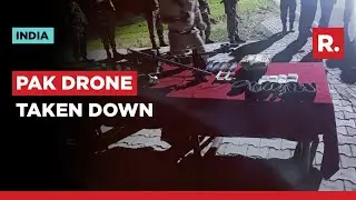 J&K: Pak Drone Shot Down By Security Forces In Rajouri Near Loc, Search Ops Underway