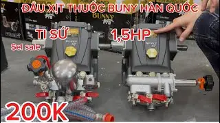 💥💥ĐẦU XỊT THUỐC HIỆU BUNY HÀN QUỐC VỀ SỐ LƯỢNG NHIỀU,HÀNH CHÍNH HÃNG,DÀY DẶN CHẤT LƯỢNG OK GIÁ OK 
