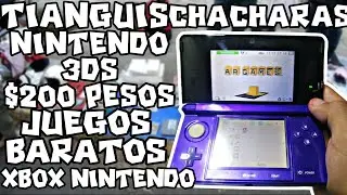 Nintendo 3DS En $200 Pesos Chachareando Videojuegos En El Tianguis Wii U EN $20 Gameboy Advanced
