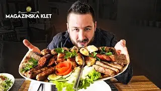 XXL leskovačka plata i najbolji juneći repovi koje sam probao! | ROŠTILJ ZAGREB TOUR
