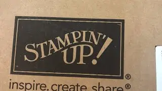 Unboxing - Stampin&rsquo; Up!
