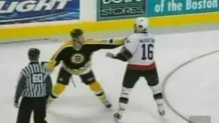 Brian McGrattan vs Colton Orr Nov 10, 2005