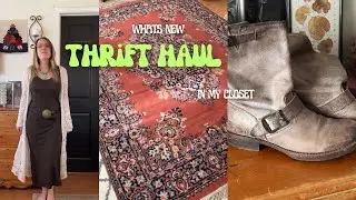 COLLECTIVE BOHO THRIFT HAUL / WHATS NEW IN MY CLOSET TRY ON