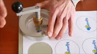 Wycinarka Do Papieru KB02 Buttonfly Produkcja Przypinek