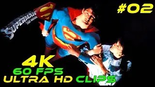 SUPERMAN (1978) CLIP || SHE DOES NOT KNOW HE CAN FLY || #action #adventure #scifi