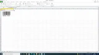 Bare Code and QR Code Through Microsoft Excel