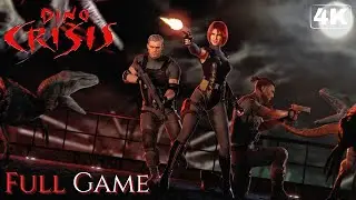 DINO CRISIS | Dinosaur Survival Horror | Full Game 4K | Gameplay Walkthrough