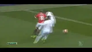 Ashley Young nutmeg skill vs Liverpool HD