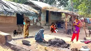 Indian Village Daily Routine Work  ||  Village Life of Rural India Odisha