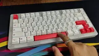 Akko ACR Pro 75 Keyboard - Fully modded sound test (thocky/creamy sound profile)