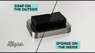 Esponjab&oacute;n + Daily Concepts Soap Sponge Charcoal