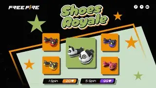 NEW SHOES ROYAL👟 -FREE FIRE