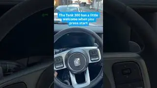 It&rsquo;s an audio and visual experience turning on the GWM Tank 300 🤩