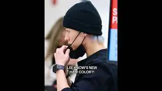 Can&rsquo;t wait to see his new hair color tmr😭 #leeknow #leeknowstraykids #leeknowskz #skz #straykids