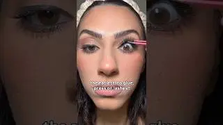 EASY lash hack/application! Impress press on falsies! Sooo good! 😍 #falsies #lashes