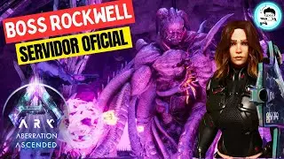 ARK ASCENDED SERVIDOR OFICIAL -   BOSS DO ROCKWELL (BOSS ABERRATION) COM OS INSCRITOS