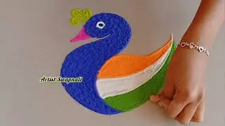 #26january #republicdayrangoli #rangolidesign #rangoli 