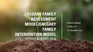 Calgary Family Assessment Model/Calgary Family Intervention Model by Melanie Manuel