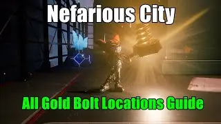Ratchet & Clank : Rift Apart Nefarious City - Corson V All Gold Bolt Locations