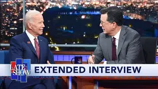 Full Extended Interview: Joe Biden Talks To Stephen Colbert