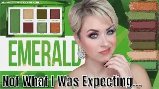 BH COSMETICS EMERALD PALETTE FOR MAY 2021 | 2 LOOKS + SWATCHES