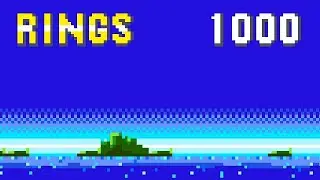 1000 rings in Sonic 1, 2, 3, CD & Sonic Mania Plus