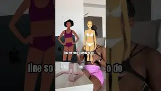 Change your body shape from square to hourglass