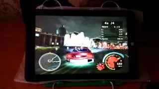 Запуск Need for Speed Undeground 2 на Windows планшете Onda V891W
