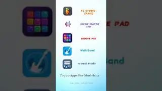 Top 10 Apps For Music Making | Apps For Musicians  #shorts