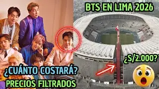 👉 BTS EN LIMA 2026 🇵🇪💜 &iquest;CU&Aacute;NTO COSTAR&Aacute;N LAS ENTRADAS? PRECIOS, FECHAS Y TODO LO QUE SE SABE #bts