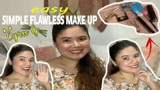 HOW TO APPLY SIMPLE FLAWLESS MAKE UP by ARTISTRY  | CYRA G