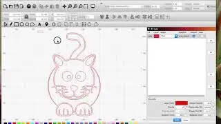 Cutting an image with Light Burn