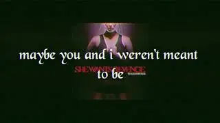 WALKING AWAY || she wants revenge (lyrics)