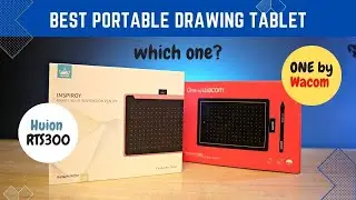 Huion RTS300 vs Wacom ONE - Budget Drawing Tablet BATTLE!