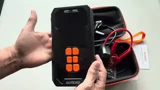 Unboxing of Gurevo 2000A Jump Starter with Air Compressor, Car Battery Jumper Starter Portable