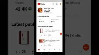#ytstudio me second channel kaise add kare | ytstudio me dusra channel kaise jode #shortvideos